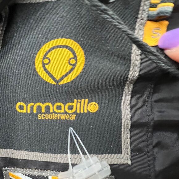 Armadillo Womens Scarlett Mac Waterproof Jacket Small Travel Moto Scooterwear - Picture 14 of 16